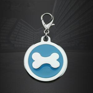 Dongguan Manufacturer Round Bone Adhesive Dripping QR Pet Dog Tags