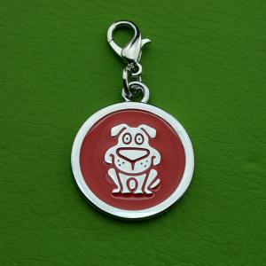 Factory Metal Zinc Alloy Hand Tag QR Code Pet Tags for Dog or Cat