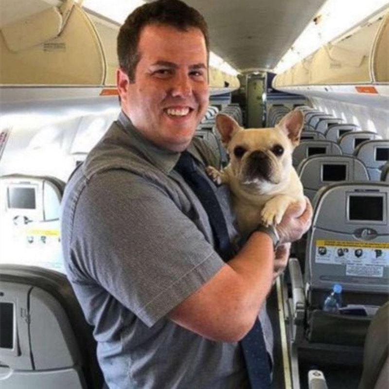 When Darcy had trouble breathing on the plane, the flight crew came to the rescue